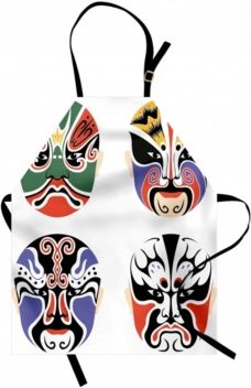 Kabuki Mask Apron