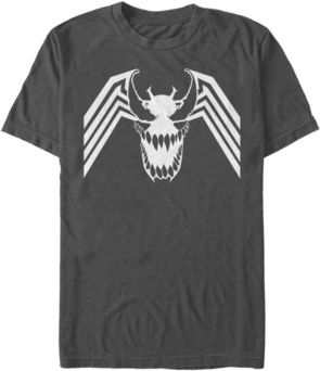 Marvel Men's Venom Symbol Big Face, Short Sleeve T-Shirt