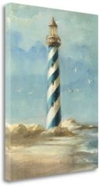 Lighthouse I by Danhui Nai Giclee Print on Gallery Wrap Canvas, 17" x 23"