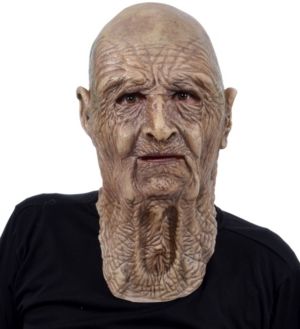 Stinker Old Man Latex Adult Costume Mask One Size