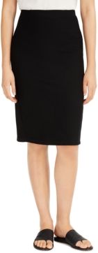 System High-Waist Pencil Skirt, Regular & Petite Sizes