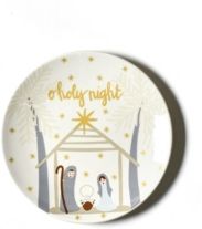 Neutral Nativity Salad Plate