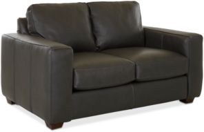 Dester 64" Leather Loveseat, Created for Macy's