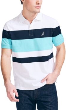 Classic Fit Striped Polo Shirt