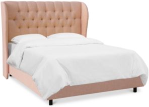 Avery Tufted Wingback Bed - Full