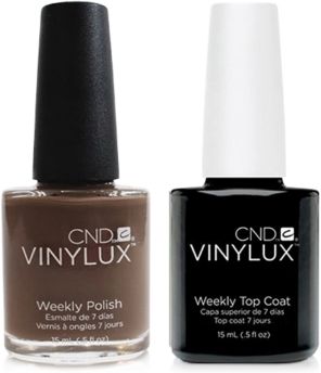 Creative Nail Design Vinylux Rubble Nail Polish & Top Coat (Two Items), 0.5-oz, from Purebeauty Salon & Spa