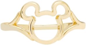 Children's Mickey Mouse Silhouette Ring in 14k Gold