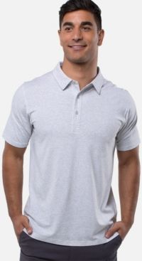 Classic Fit Viscose from Bamboo Polo Shirt