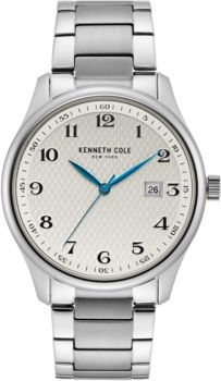 Kenneth Cole Men's Classic Stainless Steel Bracelet Watch 42mm