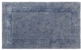 Stonewash Cotton 17" x 24" Bath Rug Bedding