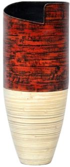 Ella 20" Bamboo Floor Vase