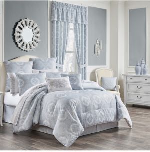 Claremont Blue King 4pc. Comforter Set Bedding