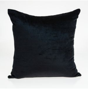 Spano Transitional Black Solid Pillow Cover