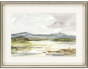 Paragon Overcast Wetland I Framed Wall Art, 24" x 32"