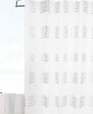 Stripe Dot 3D Semi-Transparent Shower Curtain/Liner Bedding