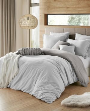 Ultra Soft Reversible Crinkle Duvet Cover Set - Twin/Twin Xl Bedding