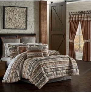 J Queen Timber Linen Queen 4 Piece Comforter Set Bedding