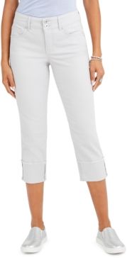 High Cuffed Capri Jeans, Created for Macy's