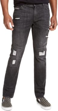 Slim-Fit Distressed Jeans