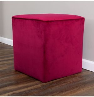 Harper Upholstered Cube Ottoman