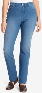 Amanda Straight-Leg Jeans in Petite & Petite Short