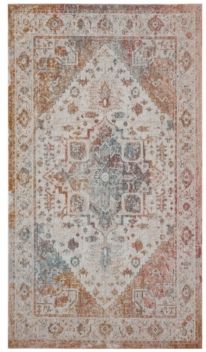 Ombre at Dusk Medallion Accent Rug, 48" x 24" Bedding