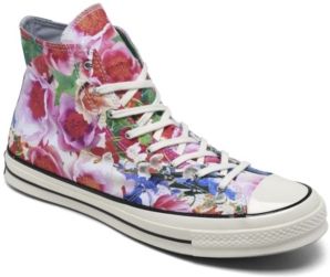 Chuck 70 Floral High Top Casual Sneakers from Finish Line