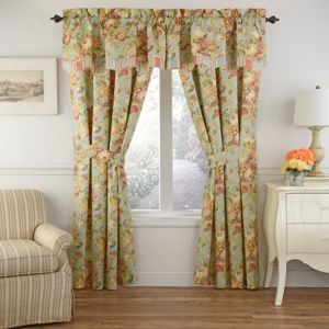 Spring Bling Window Pieced Scalloped Valance
