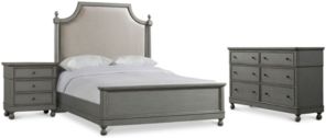 Bella Bedroom Furniture, 3-Pc Set (King Bed, Nightstand & Dresser), Created for Macy's