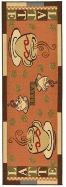 Sara'S Kitchen Non-Slip Rubber Runner Mat, 20" x 59" Bedding