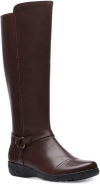 Cheyn Lindie Leather Boots Women's Shoes