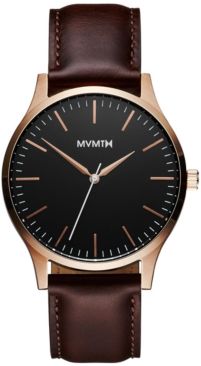 The 40 Brown Leather Strap Watch 40mm