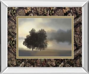 Misty Morning by Nan Mirror Framed Print Wall Art, 34" x 40"