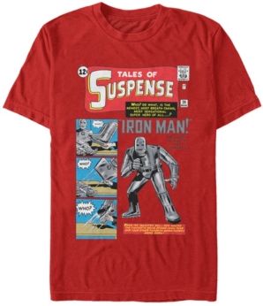 Iron Man Retro Tales of Suspense Comic Cover, Short Sleeve T-shirt