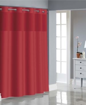 Basketweave Shower Curtain with Peva Liner Bedding