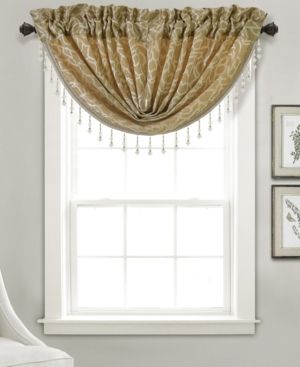 Andora Textured Jacquard 48" x 37" Swag Valance