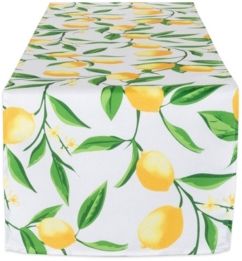 Lemon Bliss Print Outdoor Table Runner
