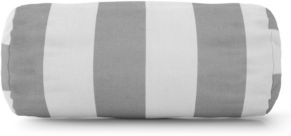 Vertical Stripe Decorative Round Bolster Pillow 18.5" x 8"