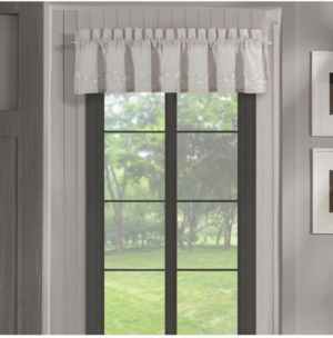 Cherry Blossom Window Straight Valance Bedding