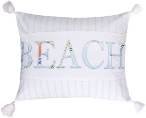 Sancti Petri Beach Pillow, 14" x 18"