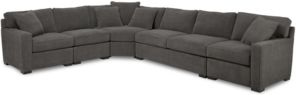 Radley 5-Piece Fabric Sectional Sofa with Apartment Sofa, Created for Macy's
