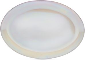 Coronado Pearl Boxed Oval Platter