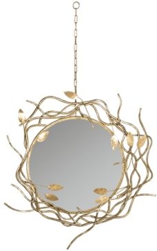 Gold Wreath Mirror