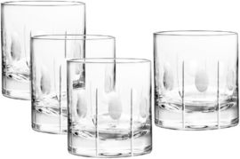 Gulfstream Double Old Fashioned Glasses, Set Of 4