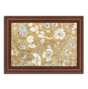 Floral Joy Ii by Wild Apple Portfolio Framed Painting Print, 37" x 27"