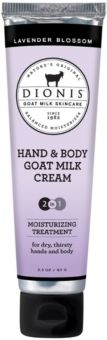 Hand Body Goat Milk Cream, Lavender Blossom, 3.3 oz
