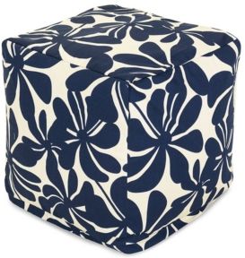 Pentation Ottoman Pouf Cube 17" x 17"