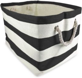 Paper Bin Stripe Rectangle Medium