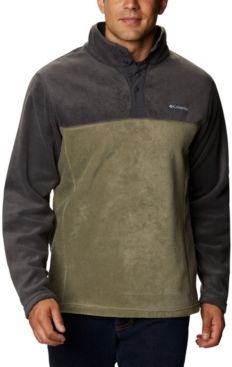 Steens Mountain Colorblocked 1/4-Snap Fleece Sweatshirt
