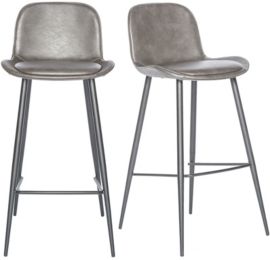 Closeout! Euro Style Mirabelle Bar Stool, Set of 2